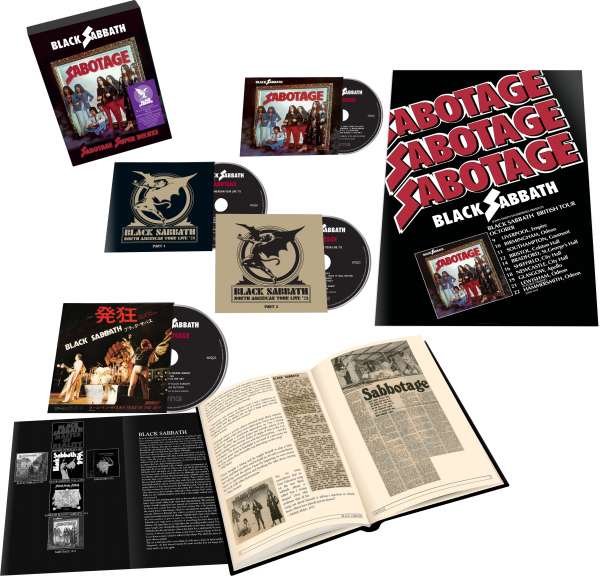 Black Sabbath (GB) – Sabotage (Super Deluxe Box Edition)