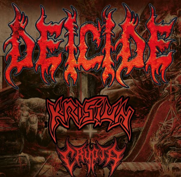 News: DEICIDE mit Krisiun & Crypta auf Tour – nun in 2022!