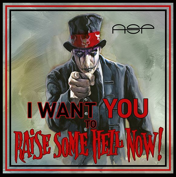 News: ASP – „Raise Some Hell Now!“ – der deutsche „Meister der Finsternis“ und seine Mannen melden sich mit einem Paukenschlag zurück!