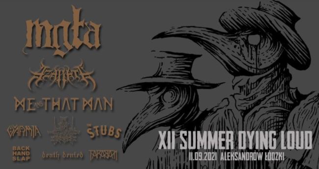 News: Summer Dying Loud Festival am 11.09.2021 – Timetable/Line-Up bekannt!
