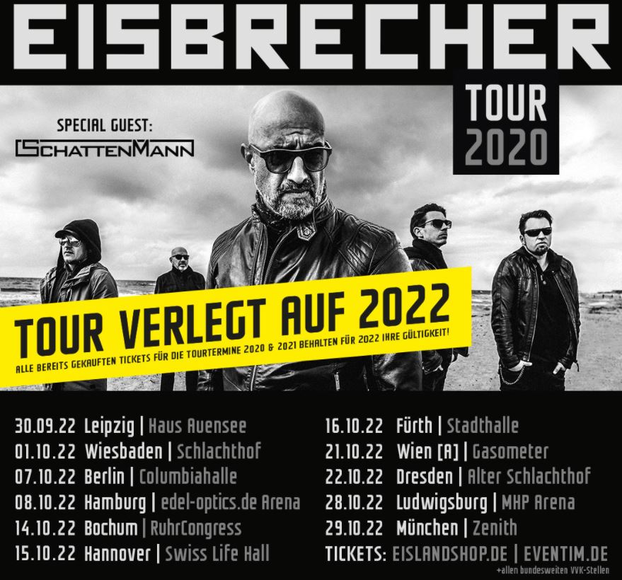 eisbrecher tour verschoben