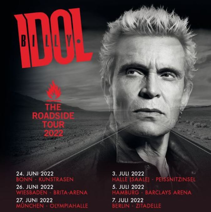 Vorbericht: Billy Idol Im September und Oktober auf Deutschlandtour