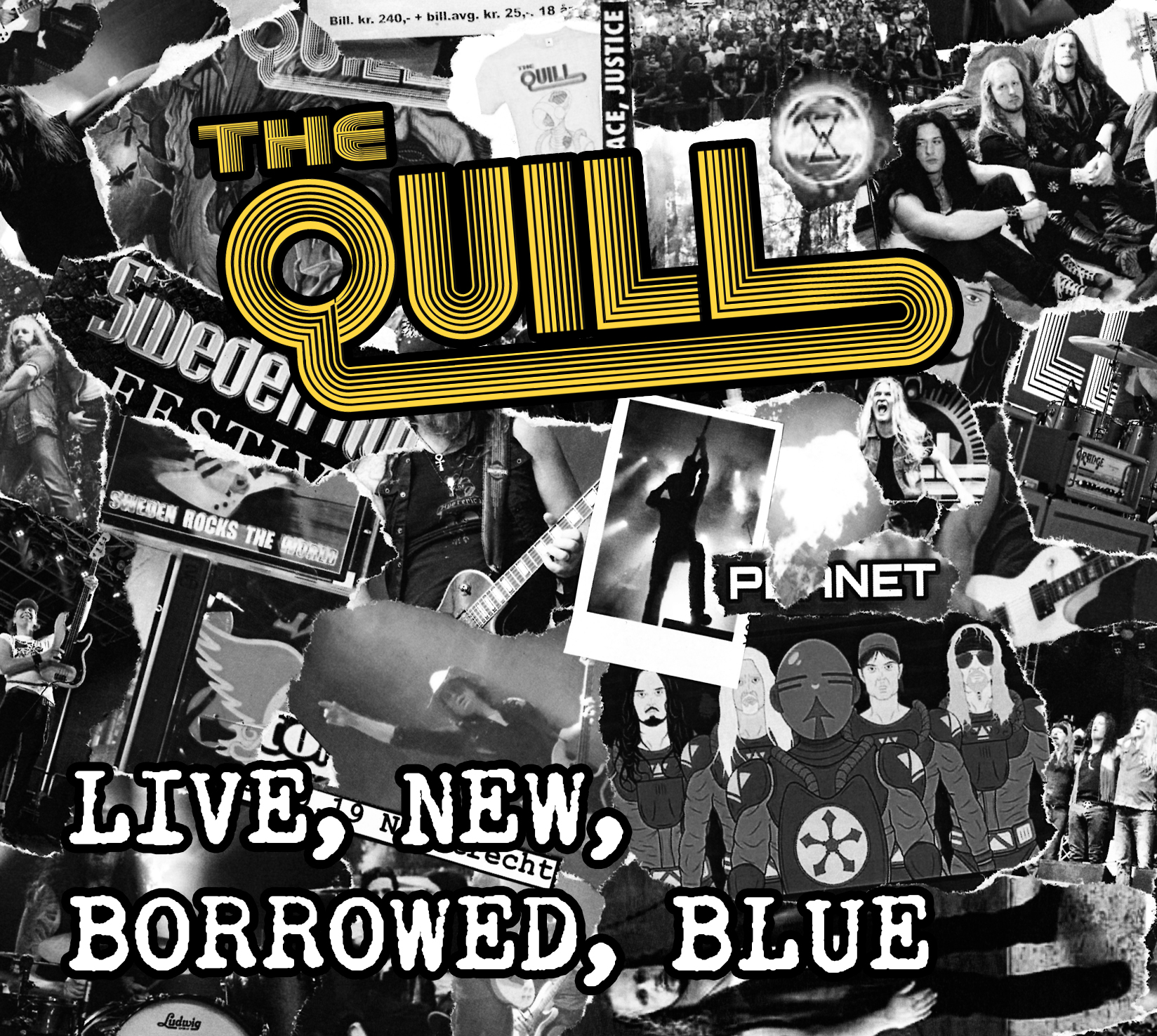 The Quill (S) – Live, New, Borrowed, Blue