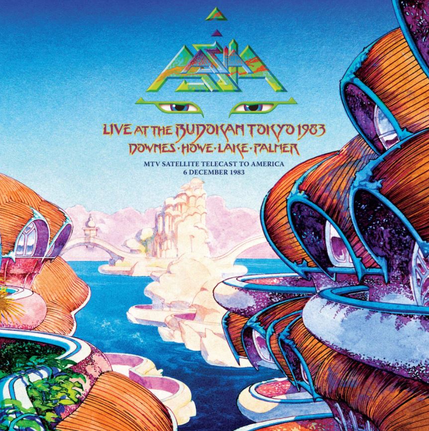 News: Von der Band Asia erscheint am 10.06. „Asia In Asia – Live At The Budokan, Tokyo, 1983“ als Deluxe Box-Set, 2LP-Version, CD