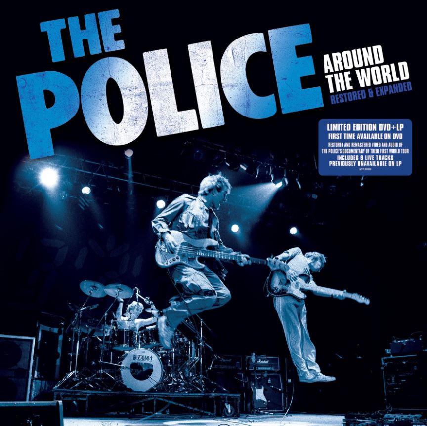 News: Von The Police erscheint am 20.05. das Album „Around The World Restored & Expanded“ als DVD+CD-Set, Blu-ray+CD-Version und DVD+LP-Edition