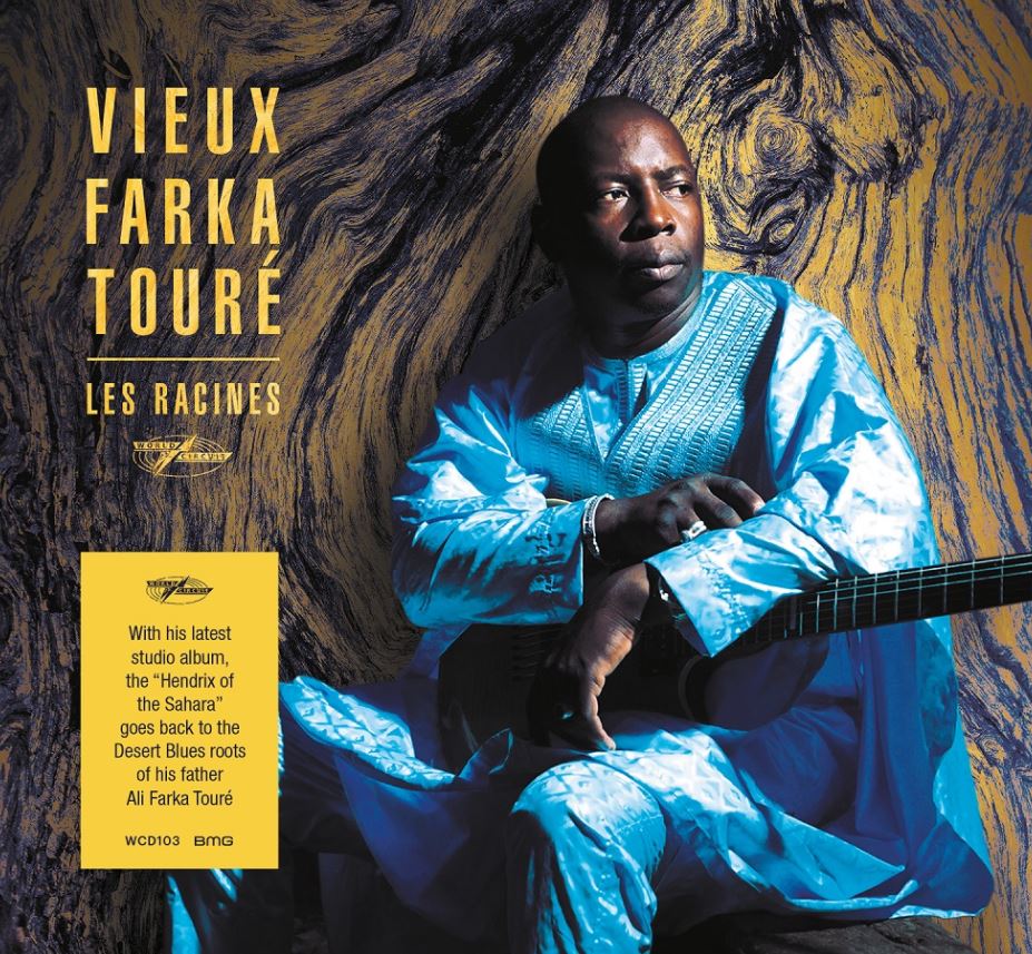 News: VIEUX FARKA TOURÉ (bekannt als „der Hendrix der Sahara“) – NEUES ALBUM „LES RACINES“ ERSCHEINT AM 10.06.