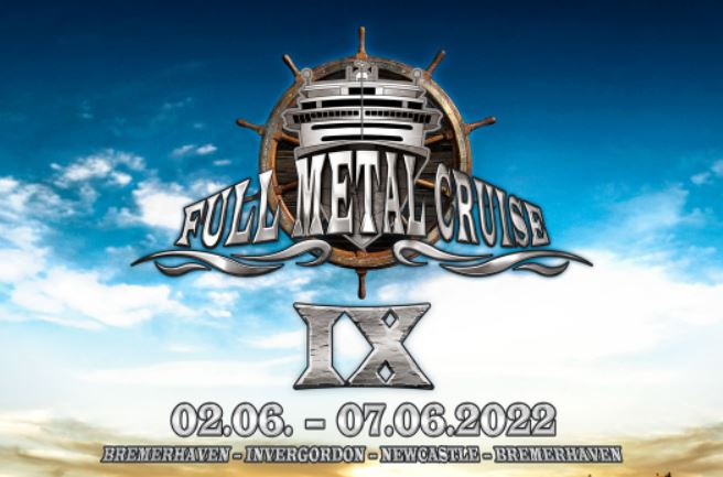 News: Full Metal Cruise IX –  Mit Volldampf voraus! Weitere Künstler an Bord, Kabinen werden knapp!