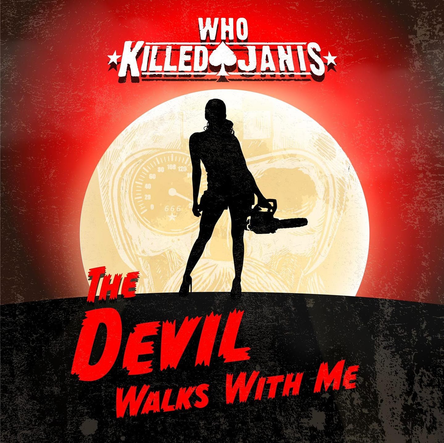 WHO KILLED JANIS (DE) – The Devil Walks With Me (7“ Coloured Vinyl Single)