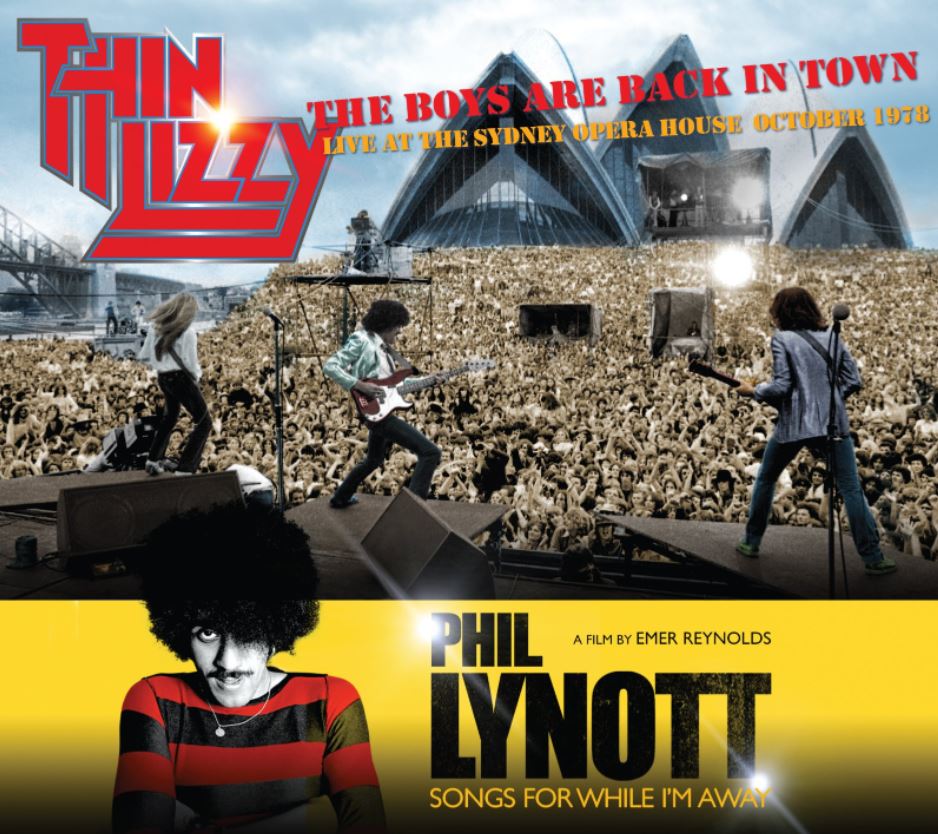 News: Phil Lynott „Songs For While I’m Away“ & Thin Lizzy „The Boys Are Back In Town Live At The Sydney Opera House October 1978“ erscheint am 24.06. in neuen Auflagen