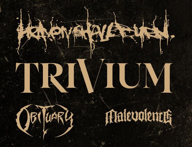 News: Heaven Shall Burn & Trivium-Tour 2023, Support: Malevolence & Obituary!