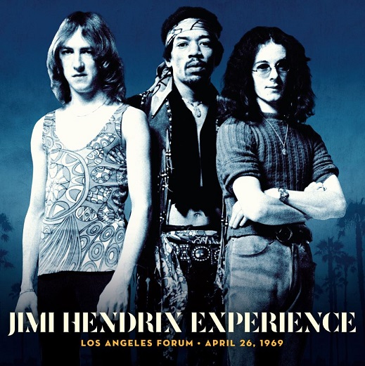 News: Von Jimi Hendrix Experience erscheint am 18.11. das Livealbum „Los Angeles Forum – April 26, 1969“  als Doppel-LP,  2CD-Set