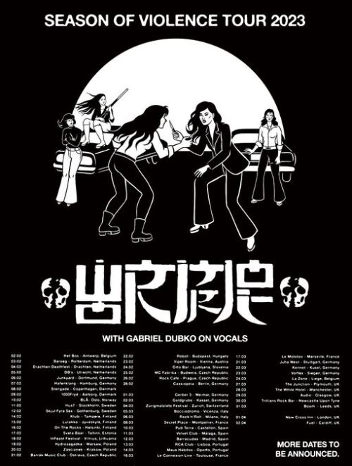 News: Wormrot returns to Europe in 2023, „Season Of Violence Tour“