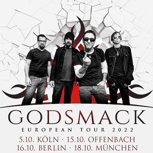 Vorbericht: GODSMACK – im Oktober 2022 auf Deutschland-Tour