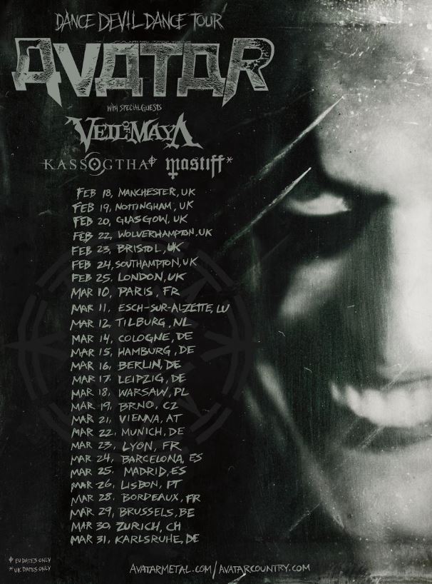 news: AVATAR wollen mit DANCE DEVIL DANCE Heavy Metal retten