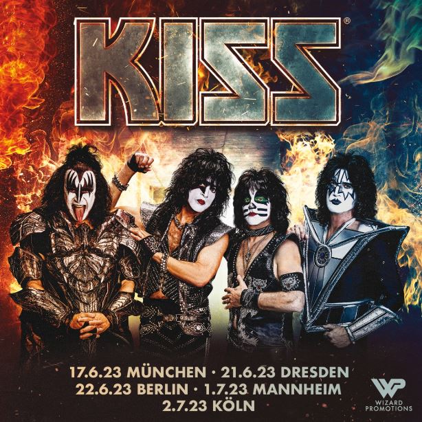 news: KISS kündigen eine Zugabe für Deutschland an „The End of the Road Tour 2023“