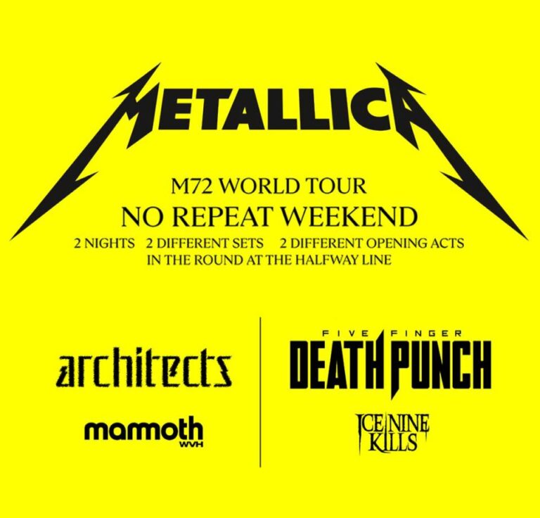 Vorbericht METALLICA M72 World Tour 2023 & 2024 in Hamburg und
