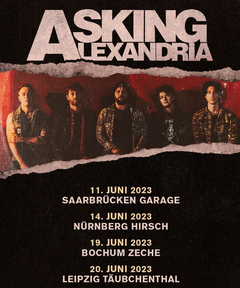 news: Asking Alexandria – Tour 2023