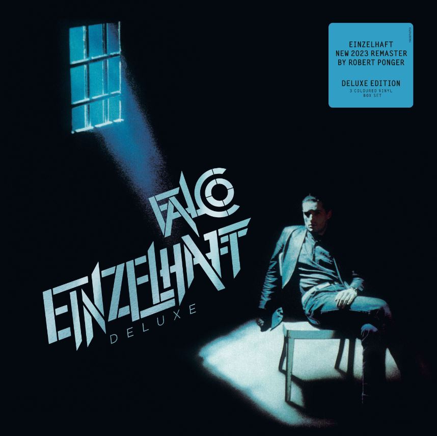 news: FALCO „EINZELHAFT“ erscheint als Deluxe Edition in verschiedenen Editionen als 3LP-Set, Doppel-CD, MC und digital