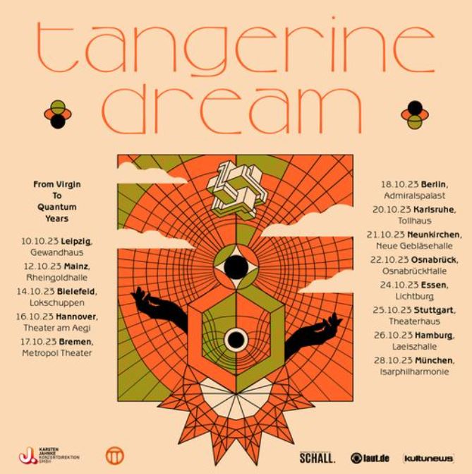 news: Tangerine Dream „From Virgin To Quantum Years 2023“-Tour!