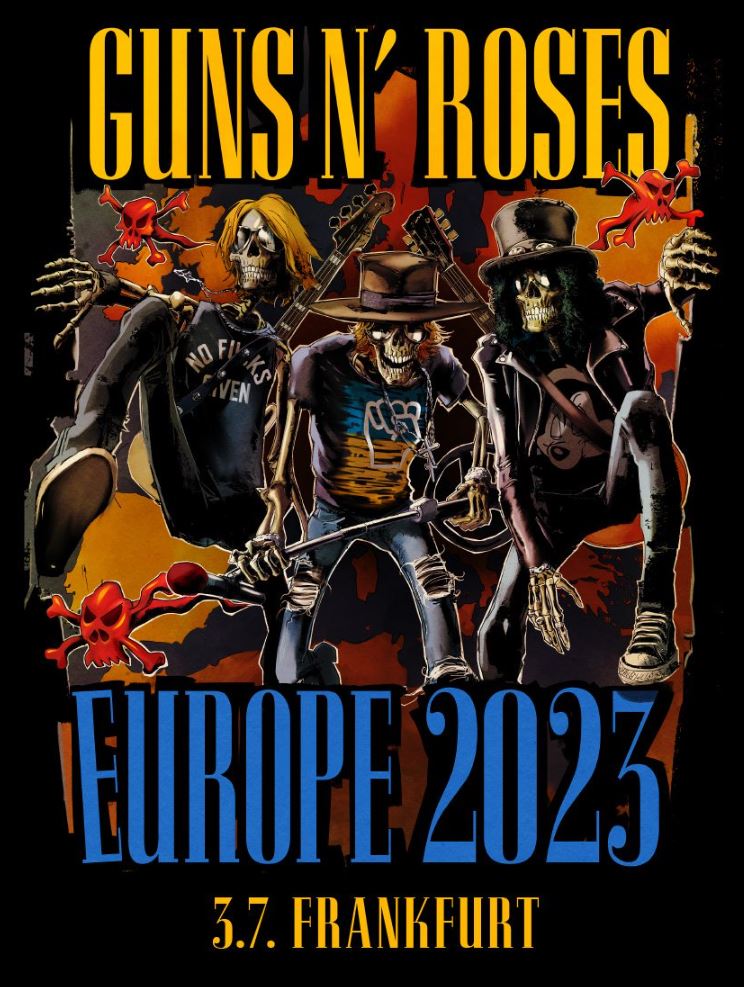 news: GUNS N’ ROSES – Live am 03. Juli 2023 in Frankfurt/Main