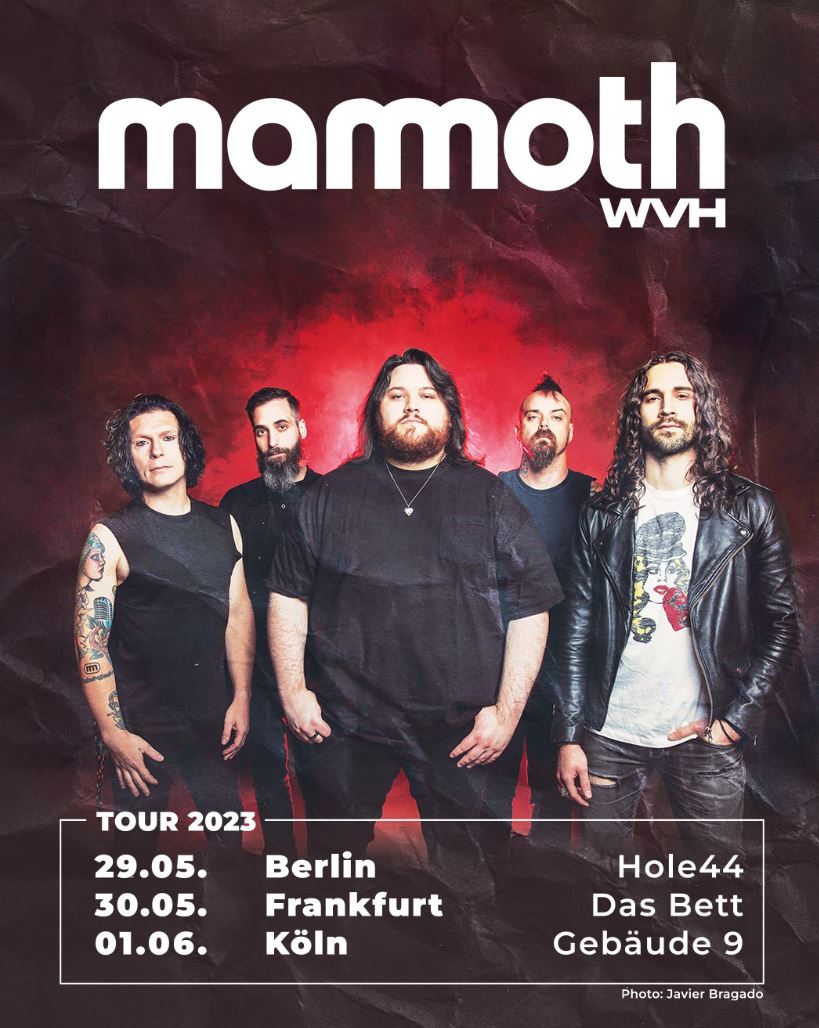 news Mammoth WVH Tour 2023 in Deutschland METALGLORY Magazine