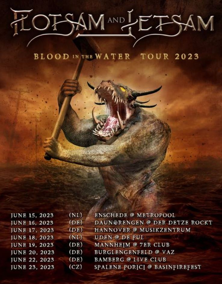 flotsam and jetsam tour 2023 europe