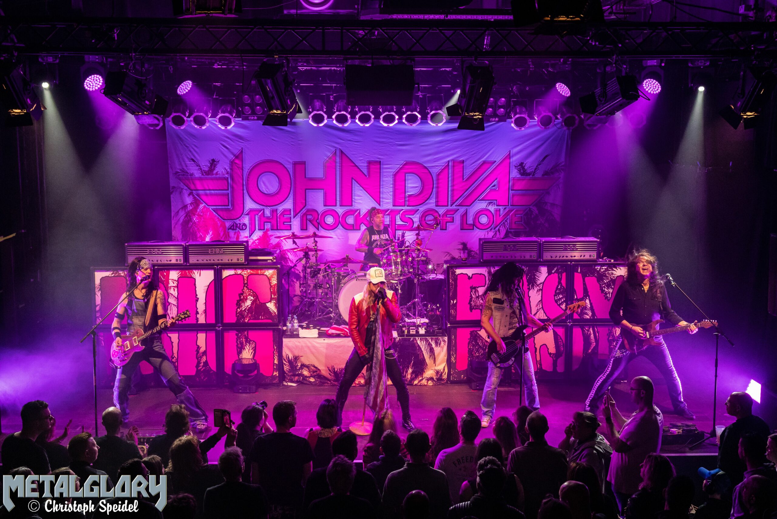 Live: John Diva & The Rockets Of Love “The Big Easy Tour 2023”, Support April Art, 28.04.2023, Musikzentrum, Hannover
