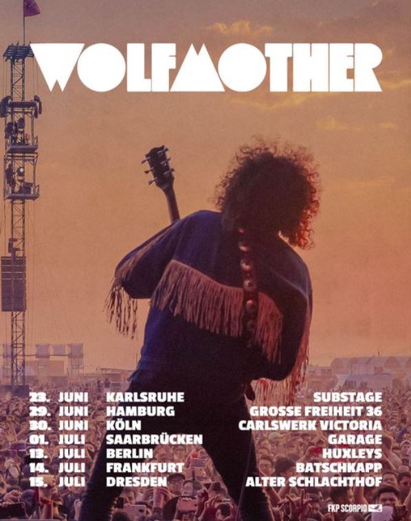 news: WOLFMOTHER im Sommer auf Deutschland-Tour