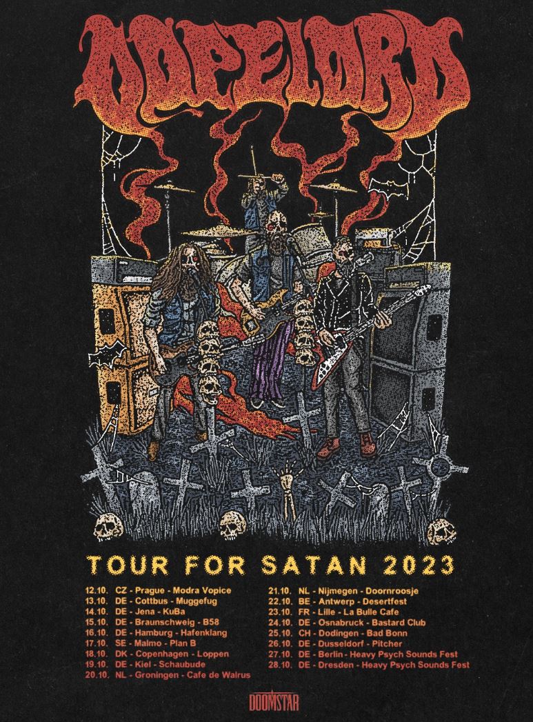 news: DOPELORD auf „Tour For Satan“ in 2023