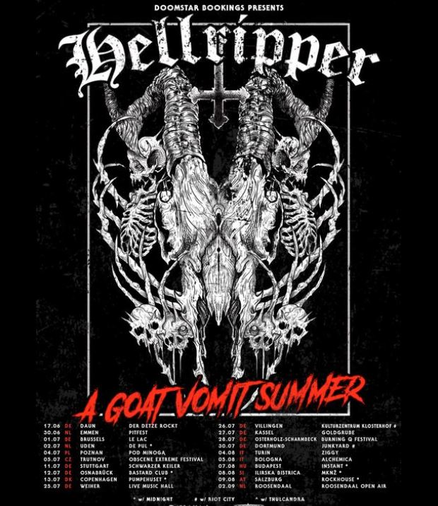 news: Hellripper auf „A Goat Vomit Summer“-Tour in 2023
