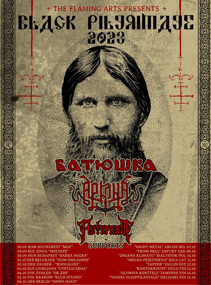 news: BATUSHKA & Arkona auf Tour durch Europa „BLACK PILGRIMAGE“-2023