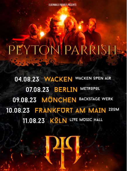 news: Social-Media-Sensation PEYTON PARRISH erstmals in Deutschland live, im August 2023