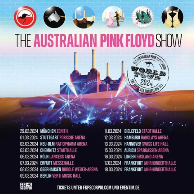 news The Australian Pink Floyd Show kommt 2024 wieder nach Deutschland