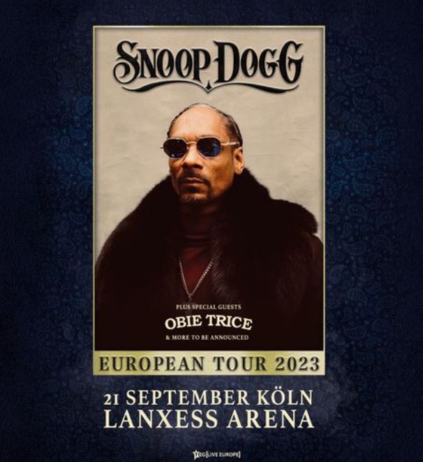 news: Snoop Dogg kommt am 21. September für eine Show nach Deutschland