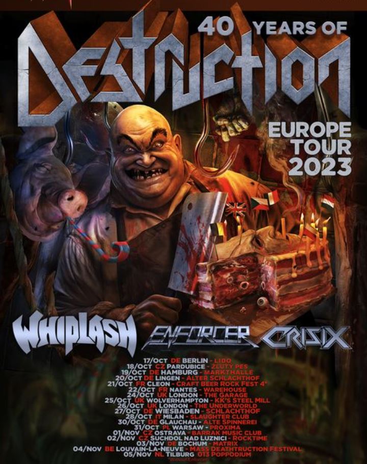 news: 40 Years of Destruction Tour 2023