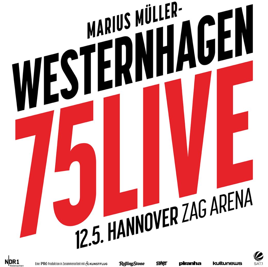 news: Marius Müller-WESTERNHAGEN auf 75Live-Tour in 2024!
