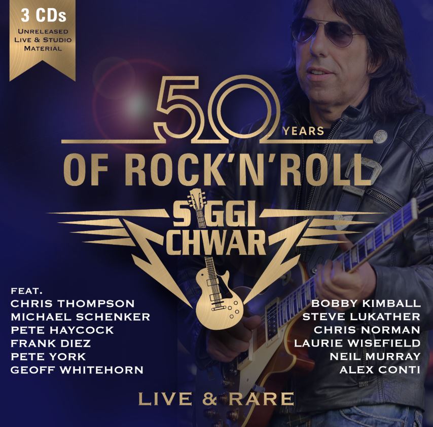 Siggi Schwarz (D) – 50 Years Of Rock’n’Roll: Live & Rare