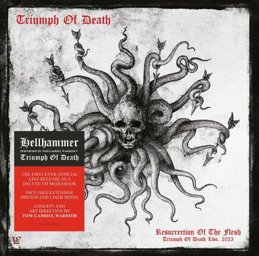 news: TRIUMPH OF DEATH kündigen Debüt Live Album „Resurrection Of The Flesh“ an, feat. Songs von HELLHAMMER