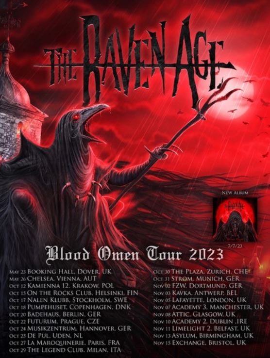 news: THE RAVEN AGE kommen im Oktober 2023 auf Tour