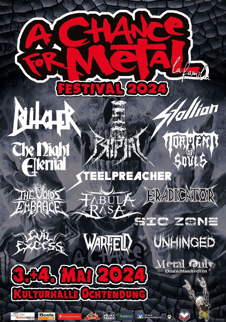 news: A Chance For Metal Festival 2024 in Ochtendung