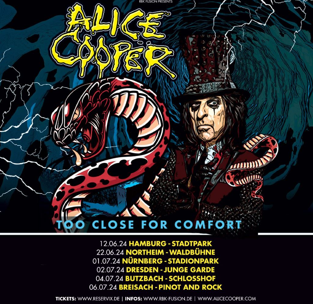 news Butzbach OpenAir 2025 mit Alice Cooper am 4. Juli METALGLORY