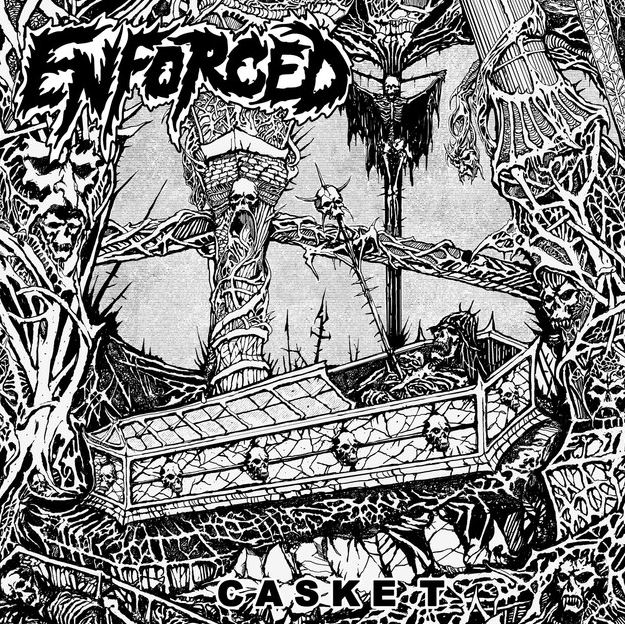 news: ENFORCED DROPS ‚CASKET‘ – A POWERFUL EXPLORATION OF ALCOHOL ABUSE AND UNFILTERED METAL MASTERY