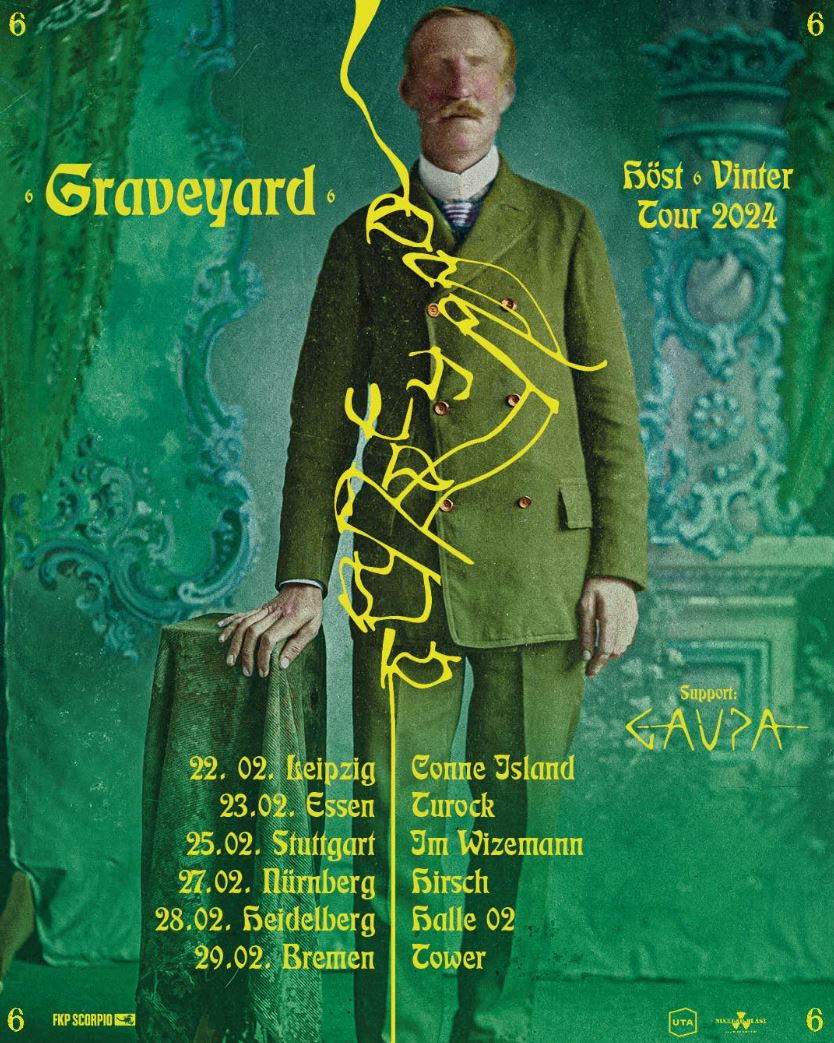 news: Graveyard – Tour 2024 im Februar durch Deutschland