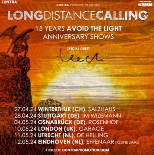 news: LONG DISTANCE CALLING – „15 Years AVOID THE LIGHT Anniversary Tour“ im April & Mai 2024!