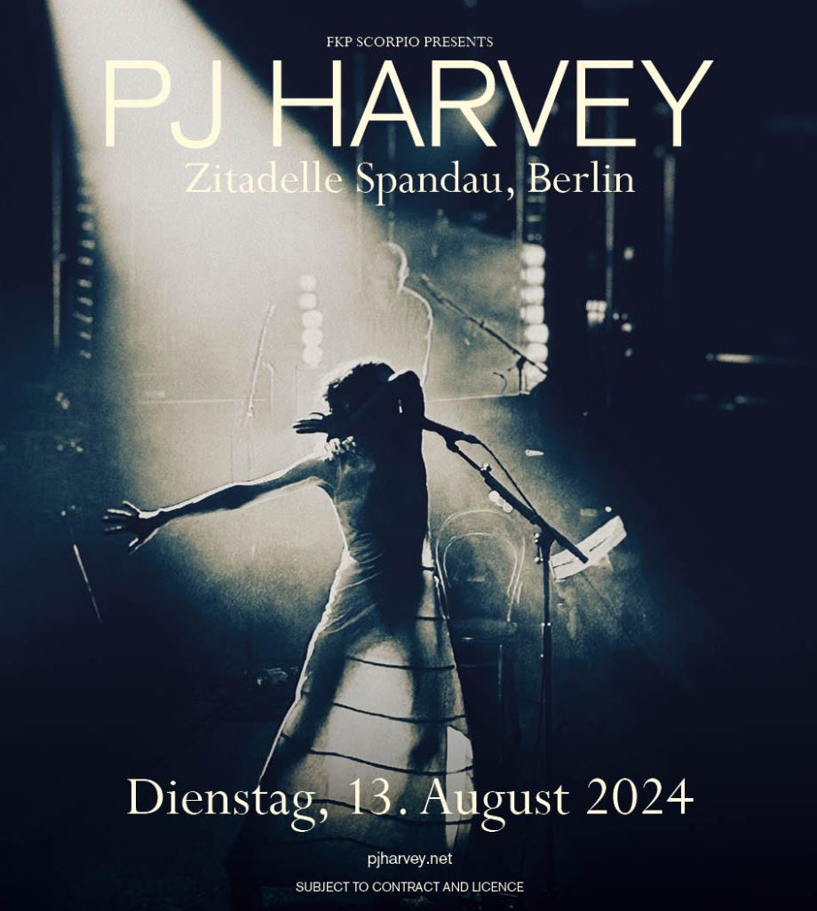 news: PJ Harvey im August 2024 für exklusives Konzert in Berlin