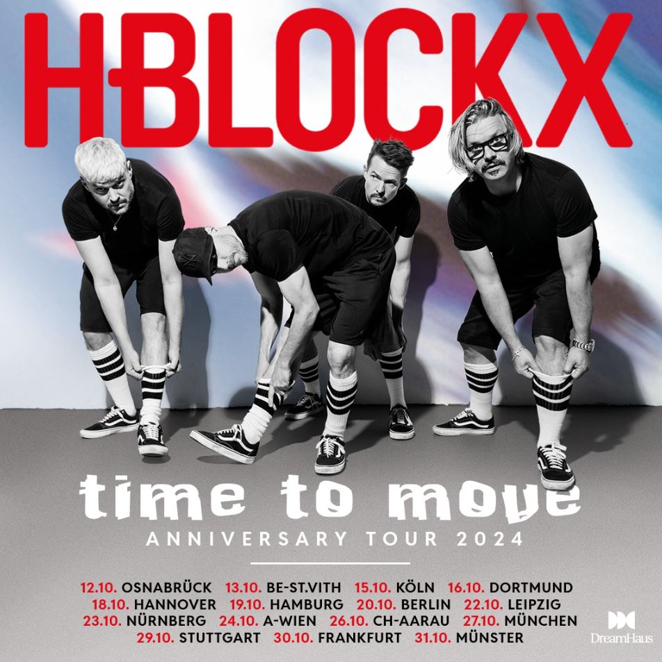news: H-BLOCKX „time to move“-Anniversary Tour 2024
