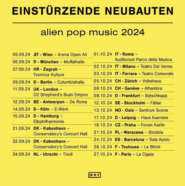 news: einstürzende neubauten – „alien pop music 2024“