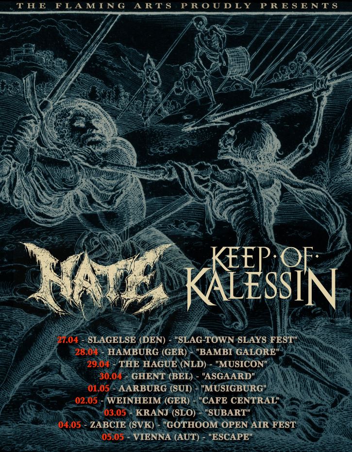 news: HATE & Keep of Kalessin co-headlining EU-Tour 2024