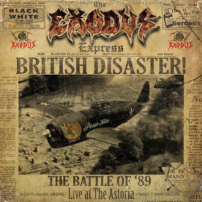 news: EXODUS – kündigen Live-Album ‚British Disaster: The Battle Of ’89‘ an