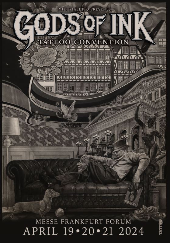 news: Weltweit renommierte Tattoo Convention GODS OF INK 2024 dieses Wochenende in Frankfurt/Main